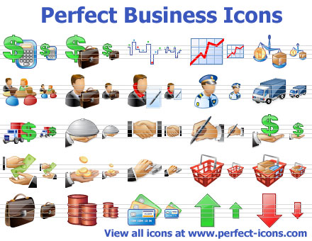 Click to view Perfect Business Icons 2012.2 screenshot