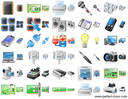 Screenshot for Perfect Hardware Icons 2011.1