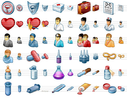 Screenshot for Perfect Medical Icons 2011.1