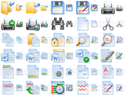 Screenshot for Perfect Office Icons 2012.1