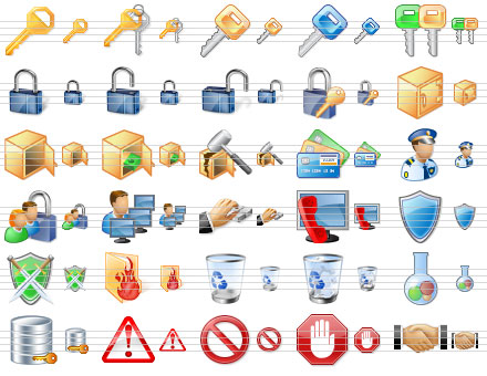 Click to view Perfect Security Icons 2011.1 screenshot