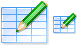 Edit table icons