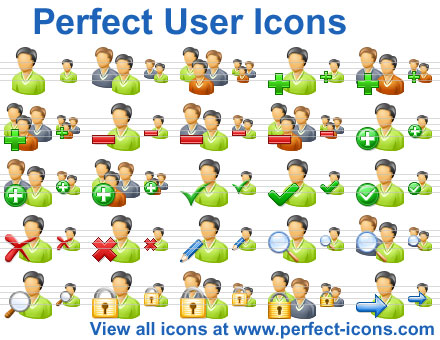 Click to view Perfect User Icons 2012.1 screenshot