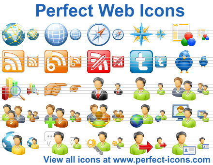 Click to view Perfect Web Icons 2011.7 screenshot